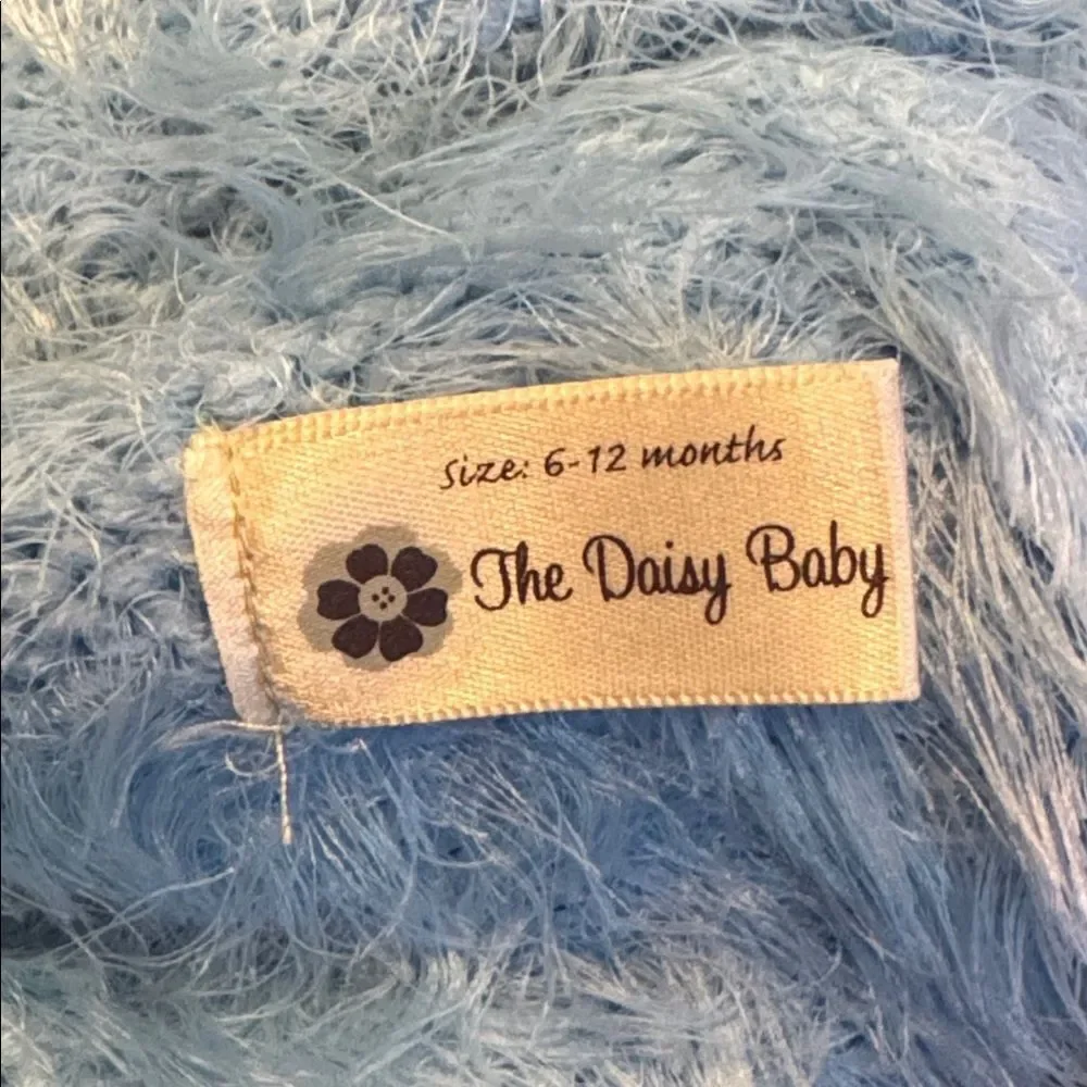 Daisy Baby Unisex Infant Beanie Hat Fisher Blue Owl Photography 6-12 months NWT